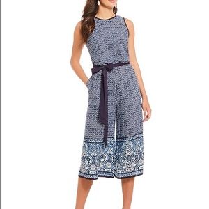 NWT Vince Camuto Capri Jumpsuit